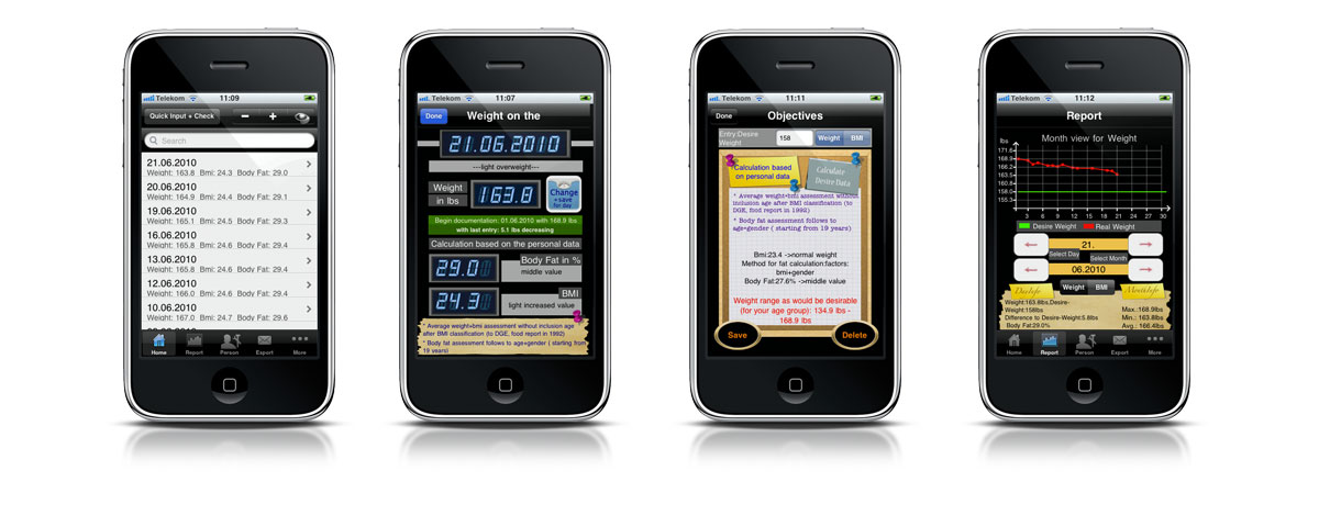 Weight+Bmi Watcher 2 iPhone